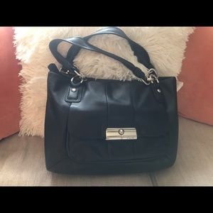Coach black purse.